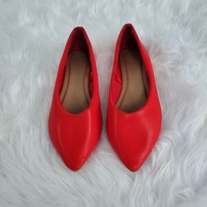 Ardene Red Flats size 10